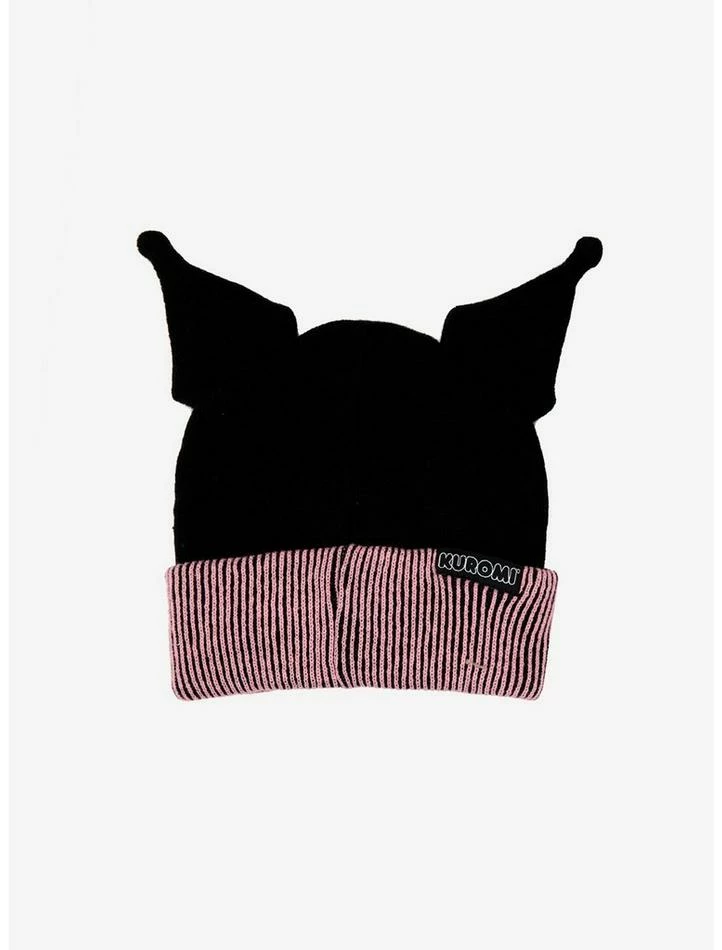 Wholesale 🥰 Kuromi Peeking Ears Beanie 👏 4 Wholesale 🥰 Kuromi Peeking Ears Beanie 👏 - Image 2