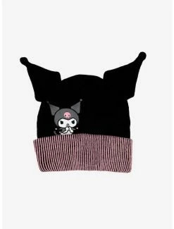 Wholesale 🥰 Kuromi Peeking Ears Beanie 👏