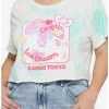 Coupon 😀 Sanrio Ice Cream Kawaii Tokyo Crop 👧 Girls Tie-Dye T-Shirt Plus Size 🔥 -Cheap Sanrio Store 15566171 hi