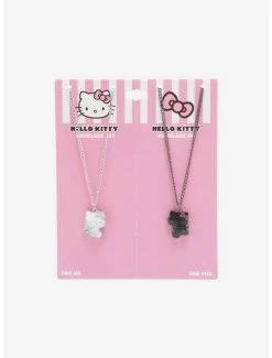 Discount 😀 Hello Kitty Angel & Devil Best Friend Necklace Set 🔔 -Cheap Sanrio Store 15570285 av2