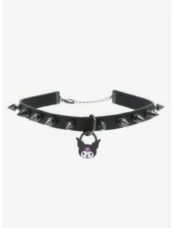 Best Sale 👍 Kuromi Padlock Spiked Choker 😀