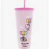 Flash Sale 🔥 Hello Kitty X Pusheen Acrylic Travel Cup 🥰 -Cheap Sanrio Store 15908056 hi