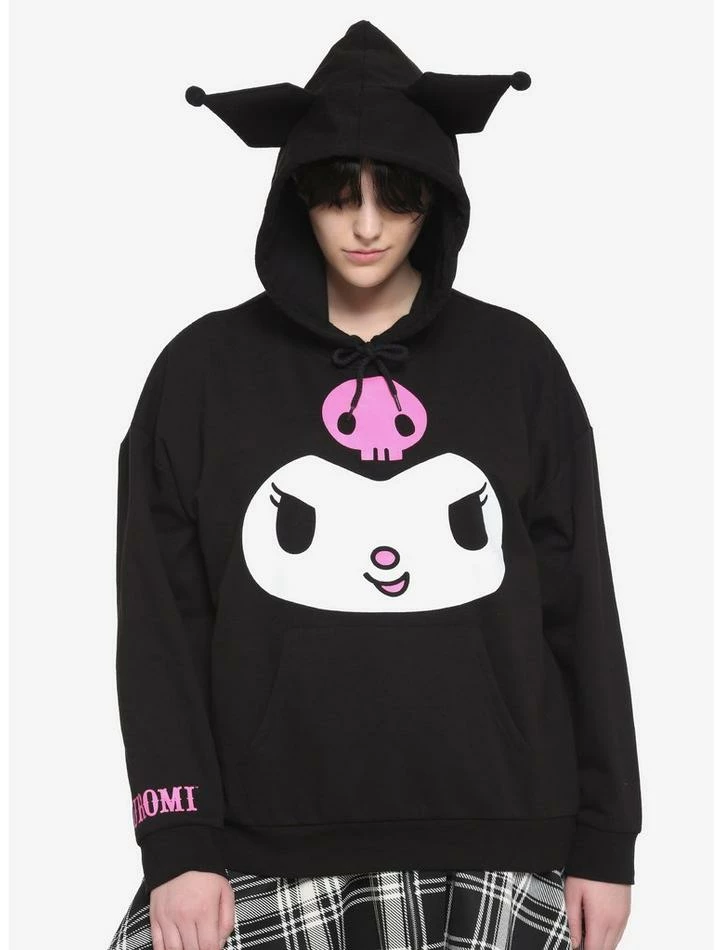 Best deal ๐ Kuromi 3D Ears ๐ง Girls Hoodie Plus Size โจ 3 Best deal ๐ Kuromi 3D Ears ๐ง Girls Hoodie Plus Size โจ