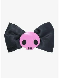 Deals 🎉 Kuromi Pink Skull Hair Bow 😀