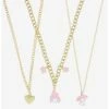 Budget 🔔 My Melody Sakura Layering Chain Necklace Set 🌟 -Cheap Sanrio Store 15981869 hi