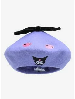 Best deal 🌟 Kuromi Embroidered Skulls Beret 🌟