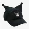 Deals ⌛ Kuromi 3D Ears Dad Cap 🎁 1 Deals ⌛ Kuromi 3D Ears Dad Cap 🎁 -Cheap Sanrio Store 16069650 hi