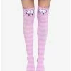 New ⭐ Kuromi Stripe Knee-High 🧦 Socks 😀