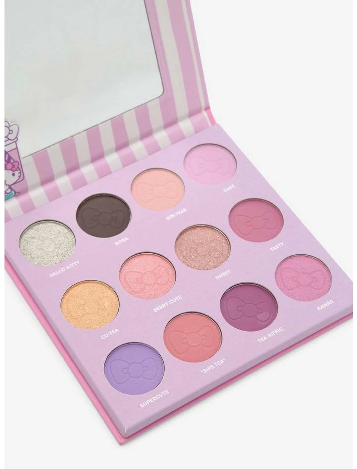 Budget 🔥 Hello Kitty Boba Eyeshadow Palette 🎁 5 Budget 🔥 Hello Kitty Boba Eyeshadow Palette 🎁 - Image 3