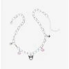 Coupon 🔥 Kuromi Skulls & Hearts Charm Choker 🔔 -Cheap Sanrio Store 16259602 hi