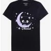 New 😉 Chococat Moon & Stars Boyfriend Fit 👧 Girls T-Shirt 🎁 -Cheap Sanrio Store 16382695 hi