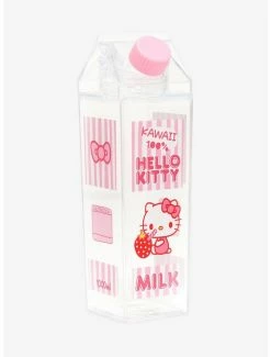 Flash Sale 😉 Hello Kitty Strawberry Milk Carton Water Bottle 🔔