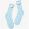 Cheapest ⭐ Cinnamoroll Plush Head Crew 🧦 Socks 👏 -Cheap Sanrio Store 16494211 hi