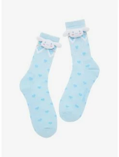 Cheapest โญ Cinnamoroll Plush Head Crew ๐งฆ Socks ๐