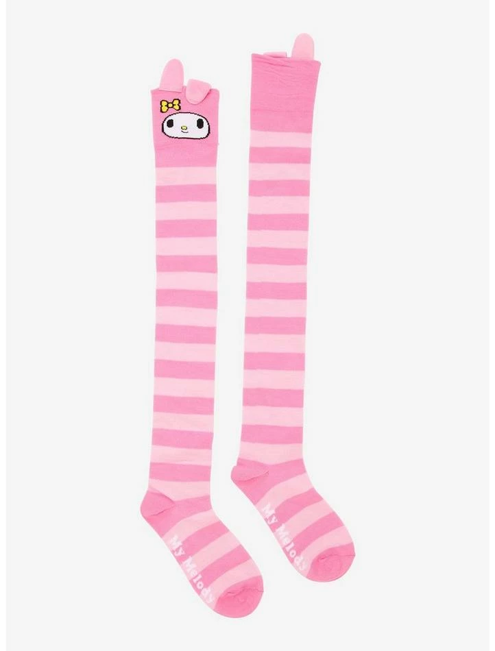 New ๐ My Melody Stripe Knee-High ๐งฆ Socks ๐ 3 New ๐ My Melody Stripe Knee-High ๐งฆ Socks ๐