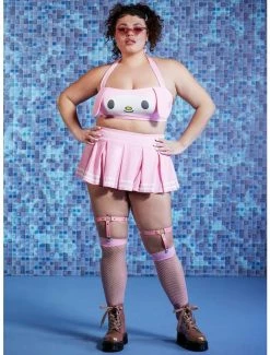 Promo 🌟 My Melody Halter Swim Top Plus Size 🔔 -Cheap Sanrio Store 16760424 av3