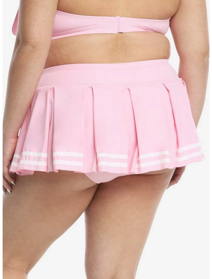 Best Pirce 👏 My Melody Varsity Stripe 👗 Skirted Swim Bottoms Plus Size 👏 5 Best Pirce 👏 My Melody Varsity Stripe 👗 Skirted Swim Bottoms Plus Size 👏 - Image 3