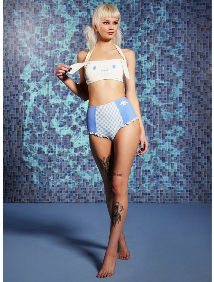 Outlet 🌟 Cinnamoroll Halter Swim Top 🛒 6 Outlet 🌟 Cinnamoroll Halter Swim Top 🛒 - Image 4