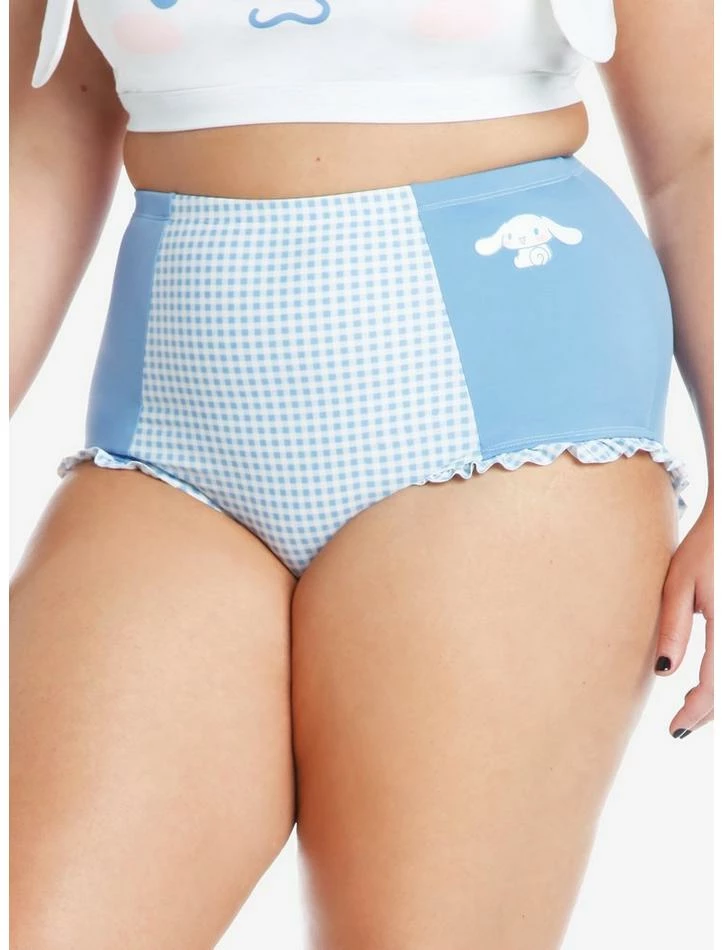 Hot Sale โค๏ธ Cinnamoroll Blue Gingham High-Waisted Swim Bottoms ๐ฏ 4 Hot Sale โค๏ธ Cinnamoroll Blue Gingham High-Waisted Swim Bottoms ๐ฏ - Image 2