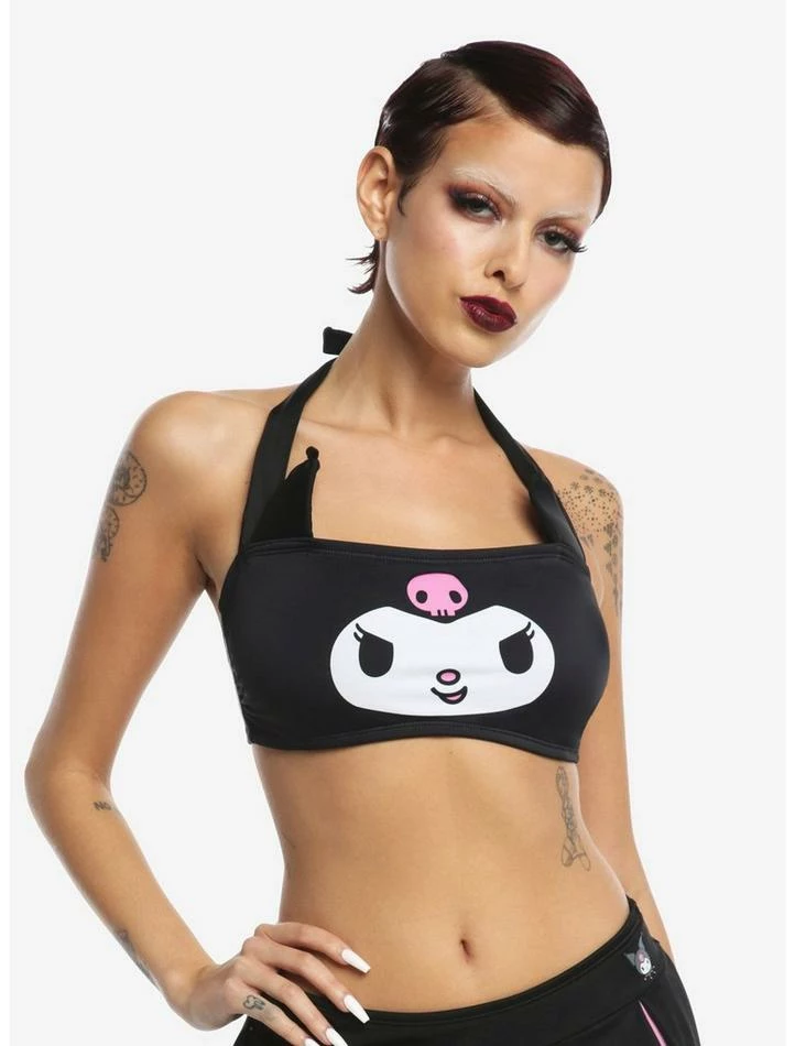 New π₯ Kuromi Halter Swim Top π 4 New π₯ Kuromi Halter Swim Top π - Image 2