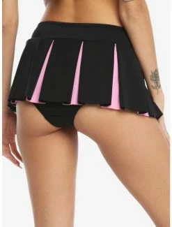 Flash Sale ⭐ Kuromi Contrast 👗 Skirted Swim Bottoms 🤩 -Cheap Sanrio Store 16761492 av2