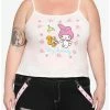 Deals 🌟 My Melody Roses 👧 Girls Crop Cami Plus Size ✨ -Cheap Sanrio Store 16763559 hi