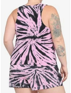 Cheapest โค๏ธ Kuromi Pink Tie-Dye Tank Top & Shorts ๐ง Girls Lounge Set Plus Size ๐ฏ 7 Cheapest โค๏ธ Kuromi Pink Tie-Dye Tank Top & Shorts ๐ง Girls Lounge Set Plus Size ๐ฏ -Cheap Sanrio Store 16776433 av2