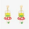 Best reviews of 🎉 Keroppi Mushroom Drop Earrings 😍 -Cheap Sanrio Store 16816569 hi