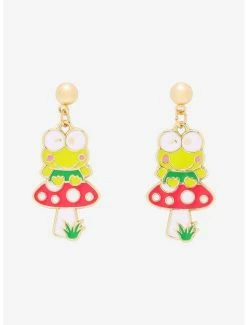 Best reviews of 🎉 Keroppi Mushroom Drop Earrings 😍