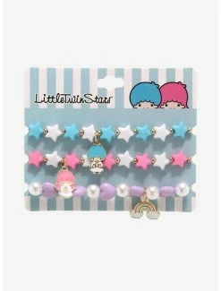 Deals 😉 Little Twin Stars Rainbow Beaded Bracelet Set 🛒 -Cheap Sanrio Store 16816585 av2
