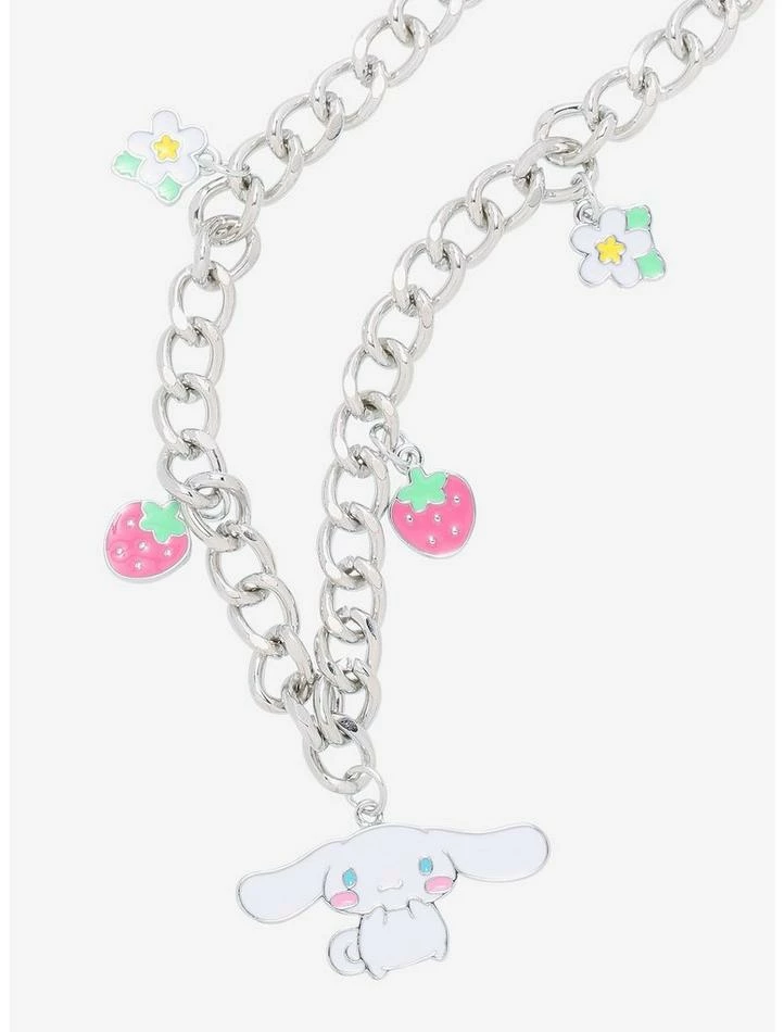 Promo ✨ Cinnamoroll Chunky Charm Necklace 🛒 3 Promo ✨ Cinnamoroll Chunky Charm Necklace 🛒