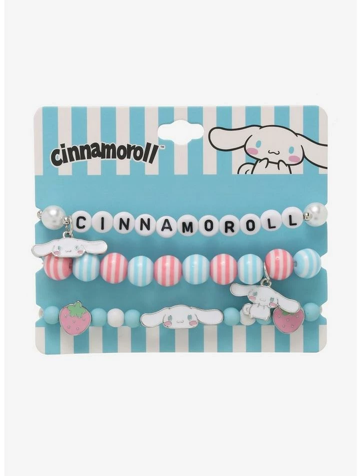 Best Pirce ๐งจ Cinnamoroll Strawberry Beaded Bracelet Set โค๏ธ 4 Best Pirce ๐งจ Cinnamoroll Strawberry Beaded Bracelet Set โค๏ธ - Image 2