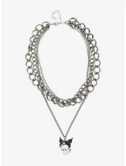 Flash Sale 🎁 Kuromi Charm Multi Chain Necklace 😀