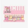 Buy ⭐ My Melody Pearl Beaded Bracelet Set 🎁