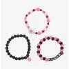Top 10 🌟 Kuromi Heart Beaded Bracelet Set 😍 -Cheap Sanrio Store 16817014 hi