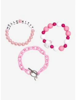 Brand new ๐ฅ Hello Kitty Angel Beaded Bracelet Set โญ