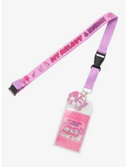 Best Pirce ๐ My Melody & Kuromi Slumber Party Lanyard ๐