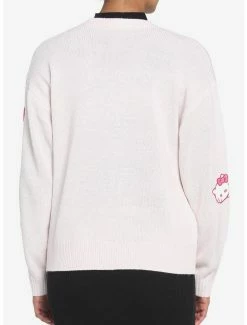 Outlet ✨ Hello Kitty Strawberry Milk Skimmer 👧 Girls Cardigan 🎁 -Cheap Sanrio Store 17076273 av2