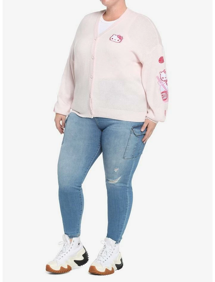 Flash Sale ๐คฉ Hello Kitty Strawberry Milk Skimmer ๐ง Girls Cardigan Plus Size ๐ 4 Flash Sale ๐คฉ Hello Kitty Strawberry Milk Skimmer ๐ง Girls Cardigan Plus Size ๐ - Image 2