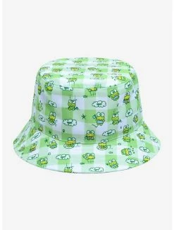 Cheapest 🤩 Keroppi Gingham Bucket Hat 👍 -Cheap Sanrio Store 17109408 av2