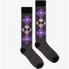 Best deal 👏 Kuromi Argyle Knee-High 🧦 Socks ⌛