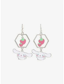 Best Sale 👍 Cinnamoroll Strawberry Drop Earrings 🎁