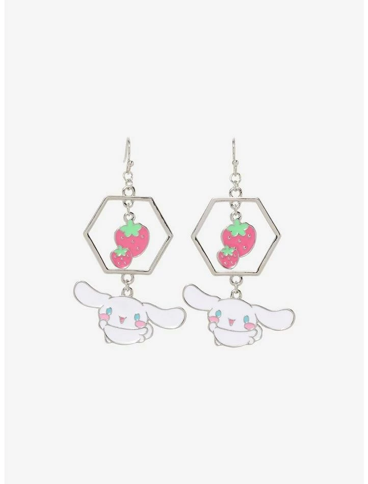Best Sale ๐ Cinnamoroll Strawberry Drop Earrings ๐ 3 Best Sale ๐ Cinnamoroll Strawberry Drop Earrings ๐