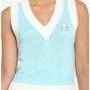 New ⌛ Cinnamoroll Embroidery 👧 Girls Sweater Vest 🤩 -Cheap Sanrio Store 17147380 hi