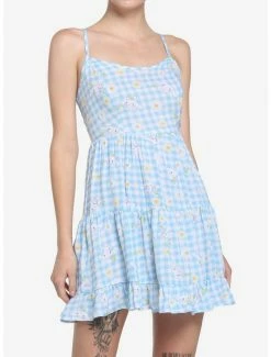 Best deal ๐ Cinnamoroll Gingham Tiered ๐ Dress ๐ฅฐ