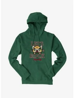 Top 10 ✔️ Aggretsuko Let's Rock Hoodie 🌟 -Cheap Sanrio Store 17151600 hi 1
