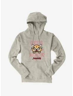 Top 10 ✔️ Aggretsuko Let's Rock Hoodie 🌟 -Cheap Sanrio Store 17151621 hi