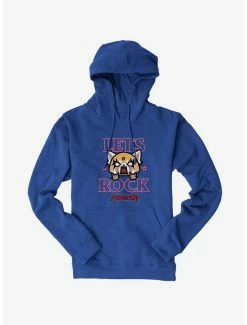Top 10 ✔️ Aggretsuko Let's Rock Hoodie 🌟 -Cheap Sanrio Store 17151635 hi