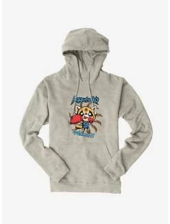 Cheapest 😀 Aggretsuko Stay Balanced Hoodie 🤩 -Cheap Sanrio Store 17151677 hi