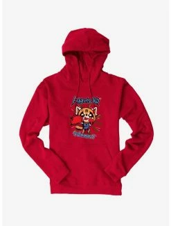 Cheapest 😀 Aggretsuko Stay Balanced Hoodie 🤩 -Cheap Sanrio Store 17151684 hi